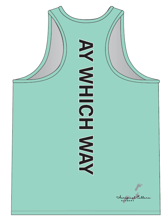 RACERBACK SINGLET FLAG GREEN - TOO BLACK TOO DEADLY